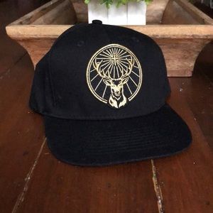 Jagermeister Hat w/ Gold Logo